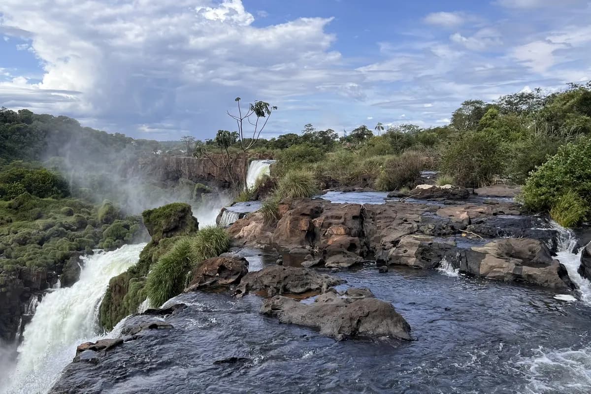 Upper Circuit at Iguazu Falls on the Argentinian side